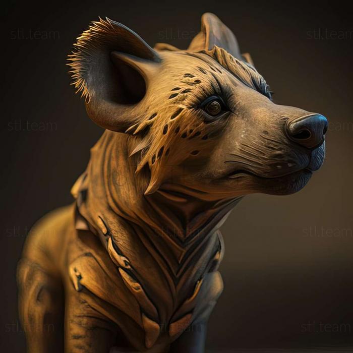 3D model Hyena Shenzi FROM The Lion King (STL)